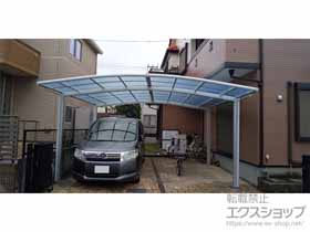 のカーポート ネスカR (ラウンドスタイル) ワイド 積雪〜20cm対応 施工例