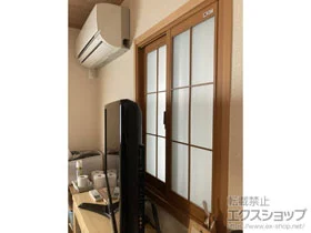 LIXIL リクシル(トステム)の内窓（二重窓・二重サッシ） インプラス 引違い窓 2枚建 施工例