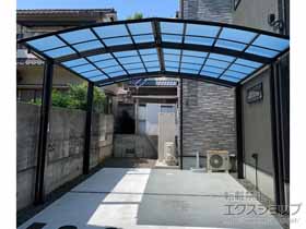 のカーポート アリュース M合掌　積雪〜20cm対応 施工例