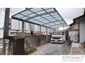 のカーポート レイナポートグラン 縦連棟　積雪〜20cm対応 施工例