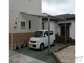 のテラス屋根 ソラリア F型 ビッグサイズ 単体 積雪〜20cm対応 施工例