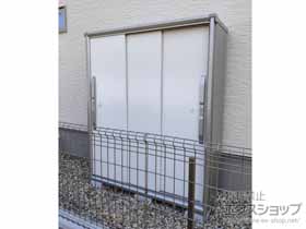 の物置・屋外倉庫 エスモ 一般型 1350×537×1614 ESF-1305D-TW 施工例