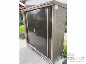 の物置・屋外倉庫 ナイソーシスター　1320×480×1303 KMW-135C-CB 施工例