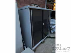 の物置・屋外倉庫 シンプリー 一般型 1740×905×1603 MJX-179D-EB 施工例
