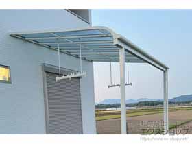 のテラス屋根 スピーネ R型 テラスタイプ 単体 積雪〜20cm対応 施工例