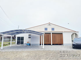 のカーポート レイナツインポートグラン　積雪〜20cm対応 施工例
