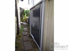 の物置・屋外倉庫 シンプリー 一般型 1740×905×1903 MJX-179E-CG 施工例