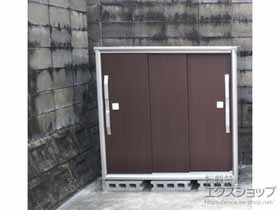 の物置・屋外倉庫 エスモ 一般型 1350×774×1313 ESF-1307G-WC 施工例