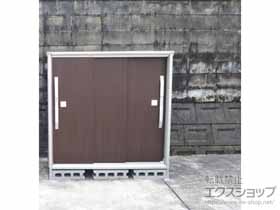 の物置・屋外倉庫 エスモ 一般型 1350×774×1313 ESF-1307G-WC 施工例