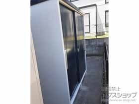 の物置・屋外倉庫 クール COOL-1775 一般型 1700×750×1947 COOL-1775-OM 施工例