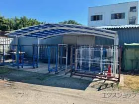 YKKAPのカーポート アリュース トリプル　積雪～20cm対応 施工例