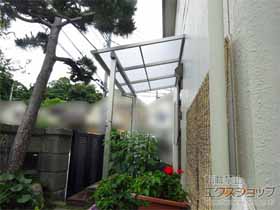 のテラス屋根 ソラリア F型 テラスタイプ 単体 積雪〜20cm対応 施工例