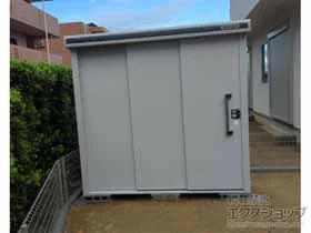 ヨドコウの物置・収納・屋外倉庫 エルモ 一般型 2220×1170×2121 LMD-2211-CB 施工例