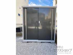 の物置・屋外倉庫 シンプリー 一般型 1520×905×1603 MJX-159D-EB 施工例