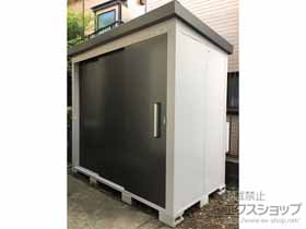 の物置・屋外倉庫 レスパス LES-2212(GM) 一般型 2289×1222×2100 LES-2212(GM)-GM 施工例