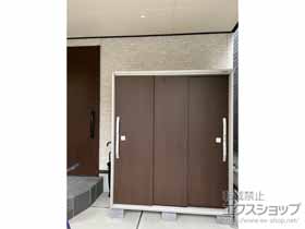 の物置・屋外倉庫 エスモ 一般型 1650×674×1913（ESF-1606A） ESF-1606A-WC 施工例