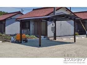 のカーポート プレシオスポート ワイド 積雪〜20cm対応 施工例