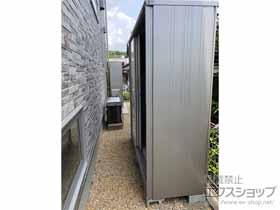 の物置・屋外倉庫 エスモ 一般型 1950×674×1913（ESF-1906A） ESF-1906A-TW 施工例