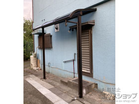 のテラス屋根 プレシオステラスII R型 テラスタイプ 単体 積雪〜20cm対応 施工例