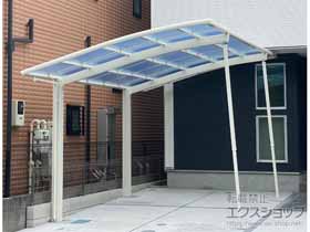 のカーポート ネスカR (ラウンドスタイル) 積雪〜20cm対応 施工例
