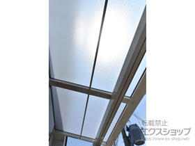 のバルコニー・ベランダ屋根 スピーネ F型 屋根タイプ 単体 積雪〜20cm対応 施工例