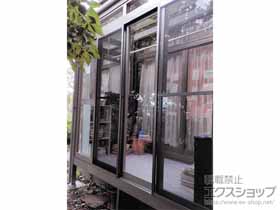 のテラス囲い・サンルーム サニージュ F型 床納まり ランマ付 積雪〜20cm対応 施工例