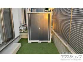 の物置・屋外倉庫 シンプリー 一般型 MJX-159E-P-CG 施工例