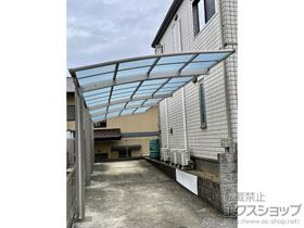 のカーポート アリュース 縦連棟　積雪〜20cm対応 施工例