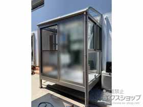 のテラス囲い・サンルーム サニージュ R型 床納まり ランマ無 積雪〜20cm対応 施工例