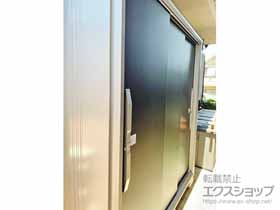 の物置・屋外倉庫 エスモ 一般型 1800×537×1914 ESF-1805A-WE 施工例