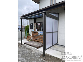 のテラス屋根 スピーネ F型 テラスタイプ 単体 積雪〜20cm対応 施工例