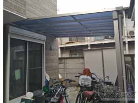 のテラス屋根 ソラリア F型 テラスタイプ 単体 積雪〜20cm対応 施工例