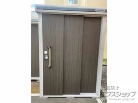 ヨドコウの物置・収納・屋外倉庫 エルモ 一般型 1520×2570×2116（LMD-1525） LMD-1525-DW 施工例