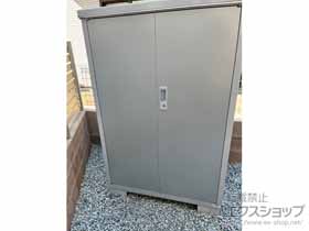 の物置・屋外倉庫 タイヤストッカー 1100×905×1603（BJX-119DT） BJX-119DT-PS 施工例