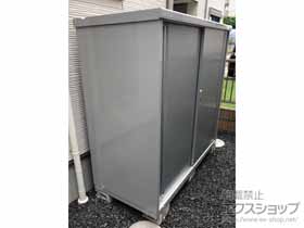 の物置・屋外倉庫 シンプリー 一般型 1740×755×1603（MJX-177D） MJX-177D-PS 施工例