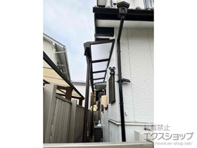 のテラス屋根 ソラリア F型 テラスタイプ 単体 積雪〜20cm対応 施工例