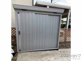 の物置・屋外倉庫 FORTA 多雪型 2210×950×2085 FS-2209S-PS 施工例