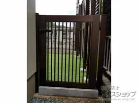 Value Selectの門扉 プレシオス門扉 縦格子 片開き 施工例