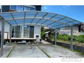 YKKAPのカーポート アリュース ツイン　積雪～20cm対応 施工例