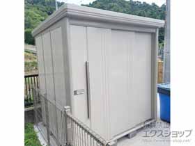 の物置・屋外倉庫 Mr.ストックマンダンディ 一般型 2016×1738×2110（ND-2017） ND-2017-W 施工例