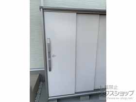 の物置・屋外倉庫 エスモ 一般型 1500×774×1613 ESF-1507D-TW 施工例