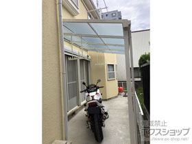 のテラス屋根 ソラリア F型 テラスタイプ 単体 積雪〜20cm対応 施工例