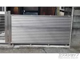 Value Selectのフェンス・柵・塀 ミエーネフェンス 目隠しルーバータイプ 施工例