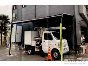 のテラス屋根 ソラリア R型 テラスタイプ 単体 積雪〜20cm対応 施工例