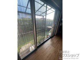 のテラス屋根 ソラリア F型 テラスタイプ 単体 積雪〜20cm対応 施工例