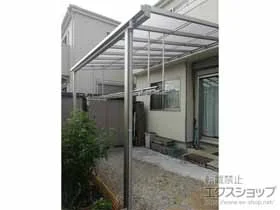 YKKAPのテラス屋根 ソラリア F型 テラスタイプ 単体 積雪～20cm対応 施工例
