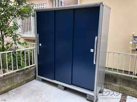 東京都立川市のヨドコウの物置・収納・屋外倉庫 エスモ 一般型 1800×674×1913 ESF-1806A-DO 施工例