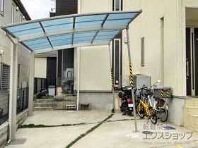 YKKAPのカーポート アリュース　積雪～20cm対応 施工例
