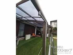 Value Selectのカーポート プレシオスポート 積雪～20cm対応+水平式物干し 施工例