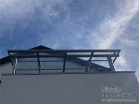 のバルコニー・ベランダ屋根 スピーネ F型 屋根タイプ 単体 積雪〜20cm対応 施工例